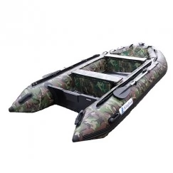 Надувная 3-x местная ПВХ лодка KingFish HDS-320AL Camo